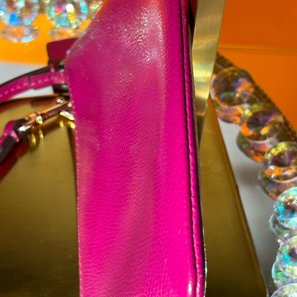 Coach Purple Wristlet Clutch - Picture 5 of 7